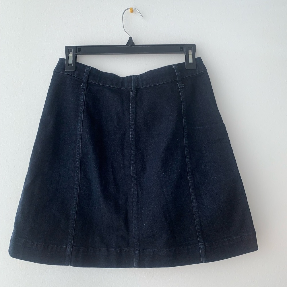 LC Lauren Conrad Denim Pocket Skirt Blue Size 2 XS - Picture 2 of 7